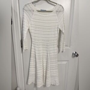 Antonio Melani White Midi Dress